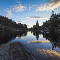 Buy canvas prints of Serenity on Loch Ard by Tommy Dickson