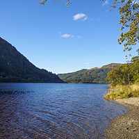 Buy canvas prints of The banks of Loch Lubnaig by Tommy Dickson
