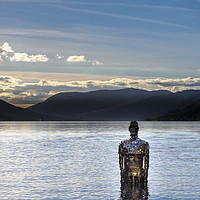 Buy canvas prints of "Still" The mirrorman on Loch Earn by Tommy Dickson