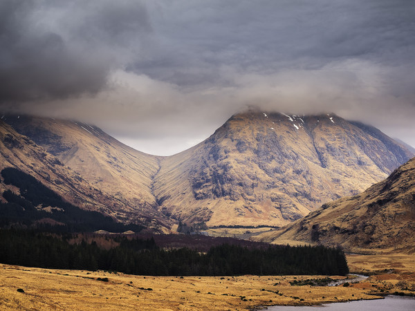 Glen Etive Picture Board by Tommy Dickson
