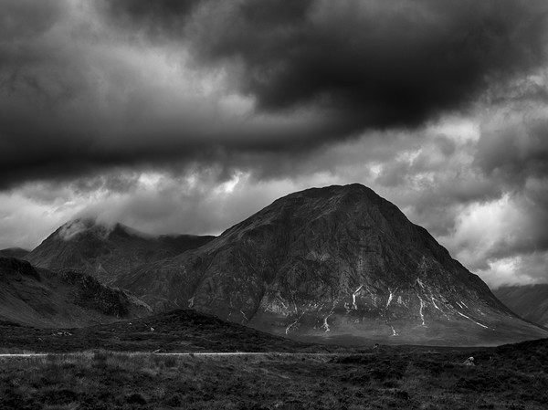 Moody Buachaille Etive Mor. Picture Board by Tommy Dickson