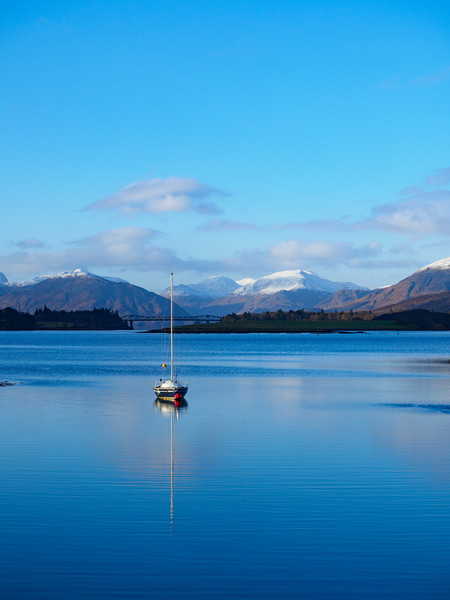 Serenity at Loch Leven Picture Board by Tommy Dickson