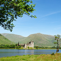 Buy canvas prints of Loch Awe and Kilchurn Castle. by Tommy Dickson