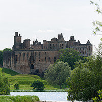 Buy canvas prints of Linlithgow Palace. by Tommy Dickson