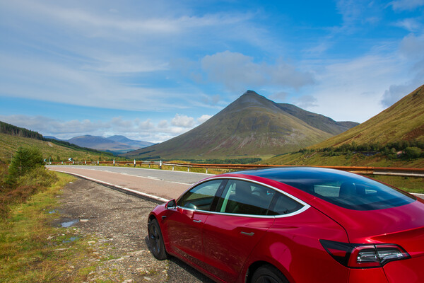 Tesla Road Trip. Picture Board by Tommy Dickson