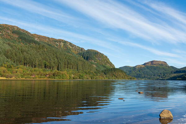 Loch Lubnaig Picture Board by Tommy Dickson