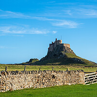 Buy canvas prints of Lindisfarne Castle. by Tommy Dickson