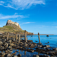 Buy canvas prints of Holy Island. by Tommy Dickson