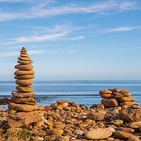 Buy canvas prints of Stone Stack by Tommy Dickson