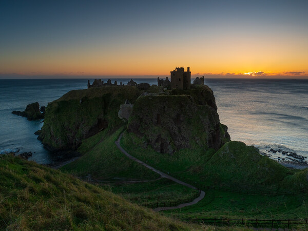 Dunnottar Castle. Picture Board by Tommy Dickson