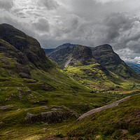 Buy canvas prints of Pass of Glen Coe. by Tommy Dickson