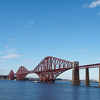 Buy canvas prints of Forth Rail Bridge, Scotland. by Tommy Dickson