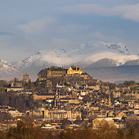 Buy canvas prints of Majestic Stirling Castle by Tommy Dickson