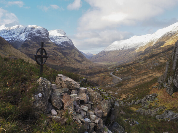 The Ralston Cairn, Glen Coe, Scotland. Picture Board by Tommy Dickson