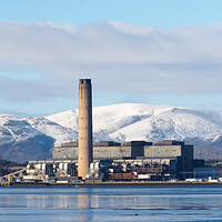 Buy canvas prints of Longannet Power Station. by Tommy Dickson