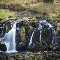 Buy canvas prints of Loup of Fintry Waterfall. by Tommy Dickson