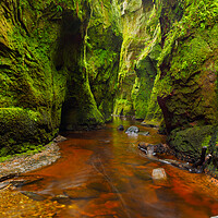 Buy canvas prints of Finnich Glen, Stirlingshire, Scotland. by Tommy Dickson