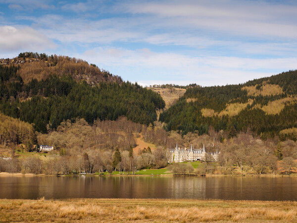 Tigh Mor Hotel, Loch Achray. Picture Board by Tommy Dickson