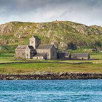 Buy canvas prints of Iona Abbey, Iona, Scotland. by Tommy Dickson