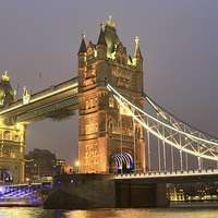 Buy canvas prints of  Tower Bridge, London by Satya Adt