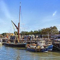 Buy canvas prints of Whistable Harbour by Lucy Pinkstone