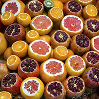 Buy canvas prints of  Oranges Are Not The Only Fruit by Lucy Pinkstone