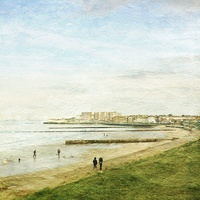Buy canvas prints of Minnis Bay, Kent by ann stevens
