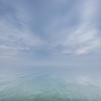 Buy canvas prints of  Calm Tranquil Seascape by ann stevens