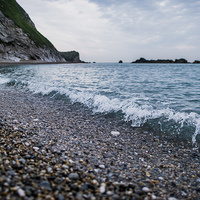 Buy canvas prints of Small waves by Rhys Parker
