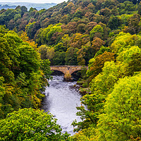 Buy canvas prints of River Dee from Pontcysyllte Aqueduct by Paul Nicholas