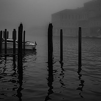 Buy canvas prints of Venice in the fog by Paul Nicholas