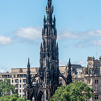 Buy canvas prints of Edinburgh landmark by Paul Nicholas