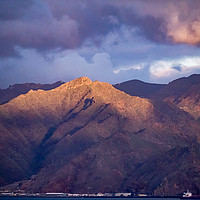 Buy canvas prints of Sunrise on Tenerife by Paul Nicholas