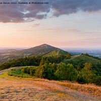 Buy canvas prints of Malvern Hills view from Pinnacle Hill by Daugirdas Racys