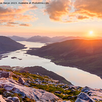 Buy canvas prints of Panoramic Pap of Glencoe views by Daugirdas Racys