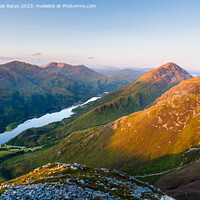 Buy canvas prints of Loch Leven views from the Pap of Glencoe by Daugirdas Racys