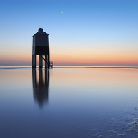 Buy canvas prints of Burnham-On-Sea lighthouse, Somerset, UK, evening by Daugirdas Racys