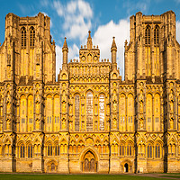 Buy canvas prints of Wells Cathedral by Daugirdas Racys