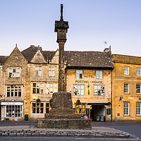 Buy canvas prints of The Square, Stow-on-the-Wold by Daugirdas Racys