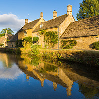 Buy canvas prints of Lower Slaughter, Cotswolds by Daugirdas Racys