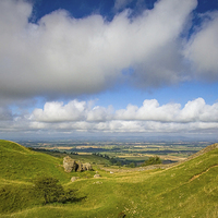 Buy canvas prints of Bredon Hill Worcestershire by Roz Greening