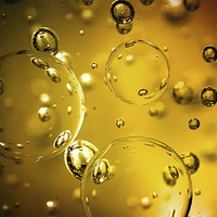 Buy canvas prints of golden bubbles by jay clarke