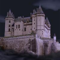 Buy canvas prints of Castle of Darkness by Robin Dengate