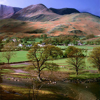 Buy canvas prints of Buttermere & Whiteless Pike by Robin Dengate