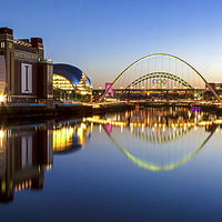 Buy canvas prints of River Tyne and Quayside by David Brennan