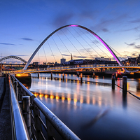 Buy canvas prints of Evening on the Quayside by David Brennan