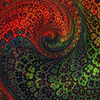 Buy canvas prints of  Boho Spiral by Amanda Moore