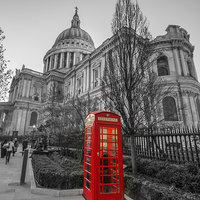 Buy canvas prints of St Pauls Cathedral by Marina Otto