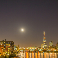 Buy canvas prints of London by night by Marina Otto