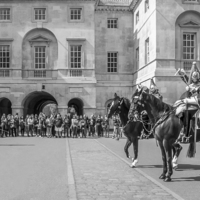 Buy canvas prints of Horse Guards by Marina Otto